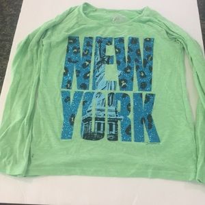 Mint Green Justice Long sleeved Top.